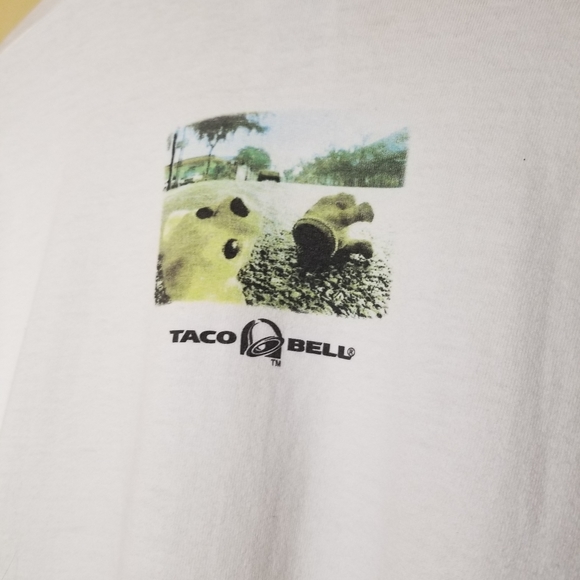 SOLD💥98 Taco Bell TV promo tee - Picture 3 of 4